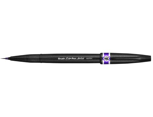 Caneta pincel pentel artist cor violeta , Pentel , 154682 , 0884851035899